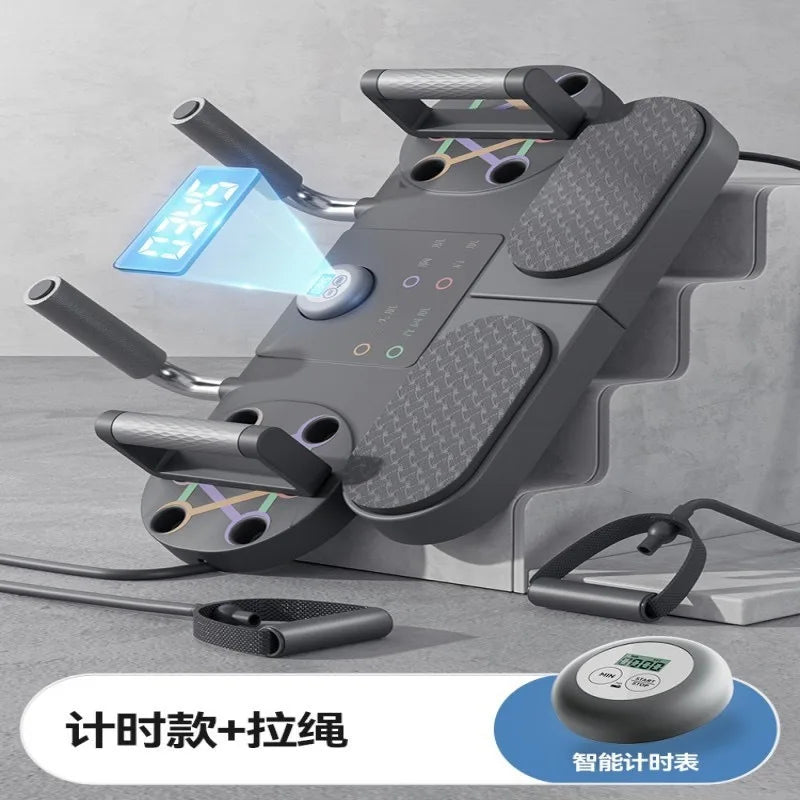 Portable Push Up Stand Board Plank Assist Tool Home Gym Exercise Chest Abdominal Muscle Trainer