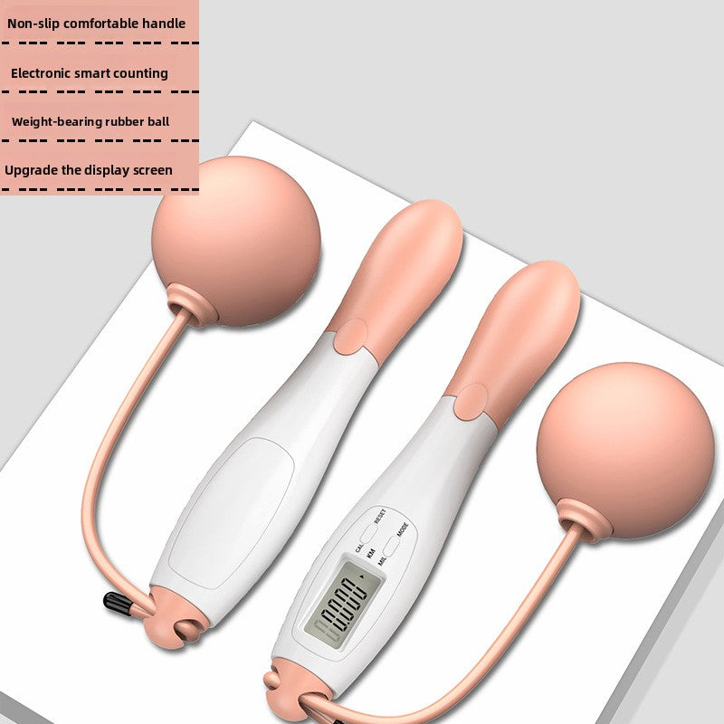 Intelligent Counting Jump Rope with Weighted Ball – Digital Skipping Rope