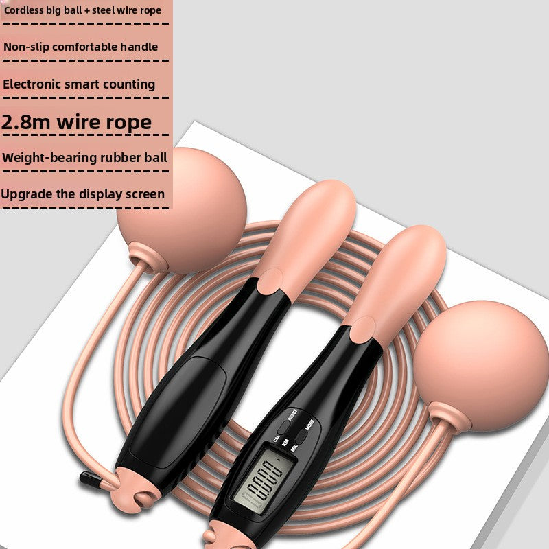 Intelligent Counting Jump Rope with Weighted Ball – Digital Skipping Rope