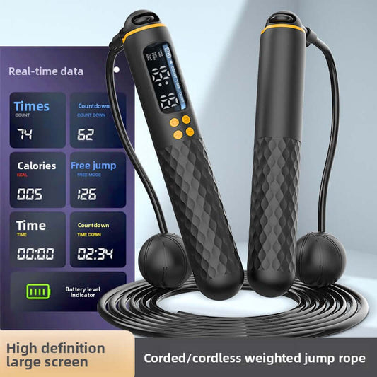 Smart Jump Rope with Digital Counter & Calorie Tracking