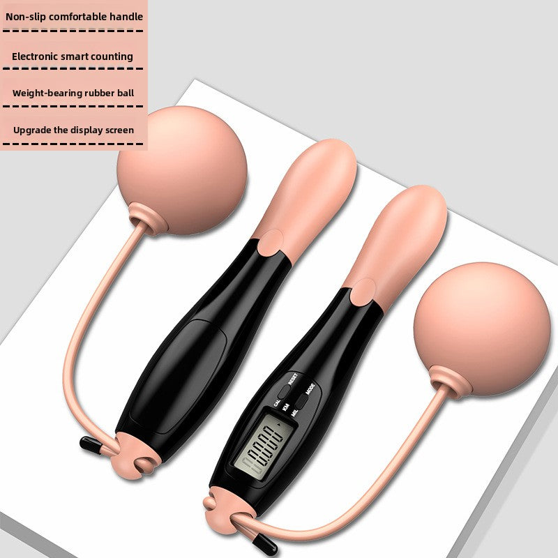 Intelligent Counting Jump Rope with Weighted Ball – Digital Skipping Rope