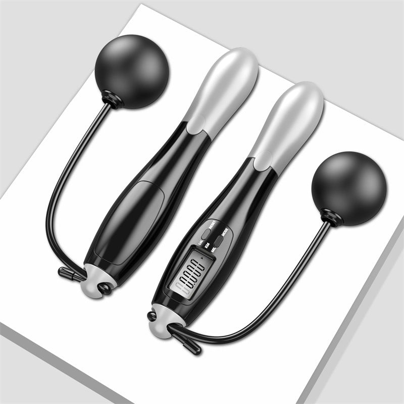 Intelligent Counting Jump Rope with Weighted Ball – Digital Skipping Rope