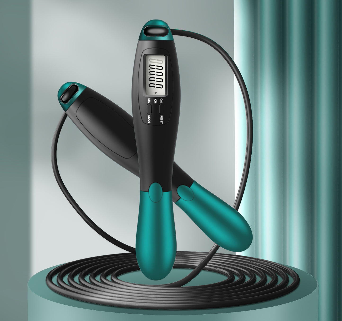 Intelligent Counting Jump Rope with Weighted Ball – Digital Skipping Rope