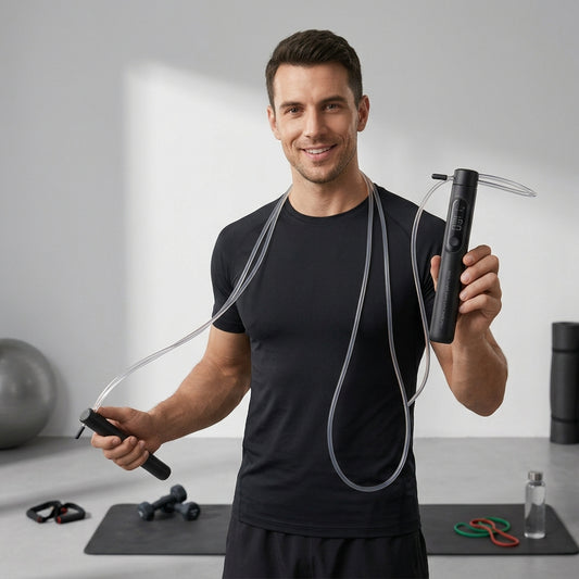 Mijia Smart Jump Rope with Digital Counter & Fitness App – Adjustable Skipping Rope