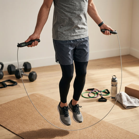 Digital Jump Rope with Calorie Counter – 3m Steel Wire Fitness Skipping Rope