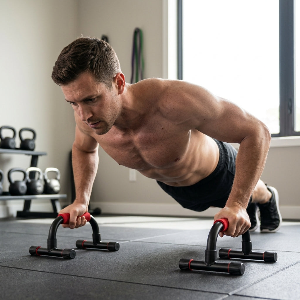 Progression Fitness Push-Up Bars – Stable Grip Strength Training Handles