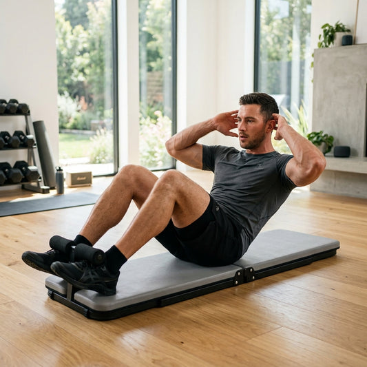 Portable Sit-Up Board | Foldable Home Gym for Core, Push-Ups & Full Body Workouts