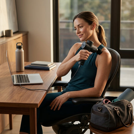 USB Mini Massage Gun – Portable Muscle & Neck Massager