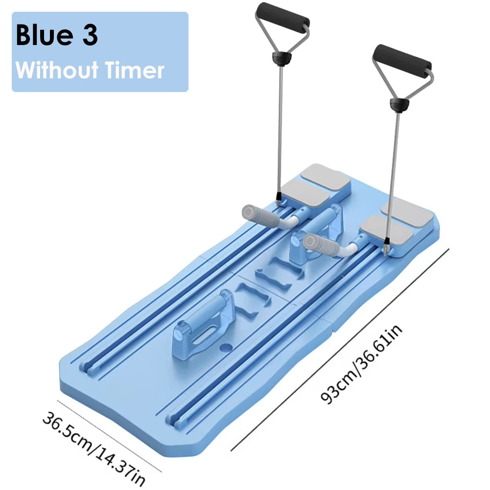 Multifunctional Abdominal Board fitness board Push up Board automatic rebound abdominal muscle curling, home fitness equipment