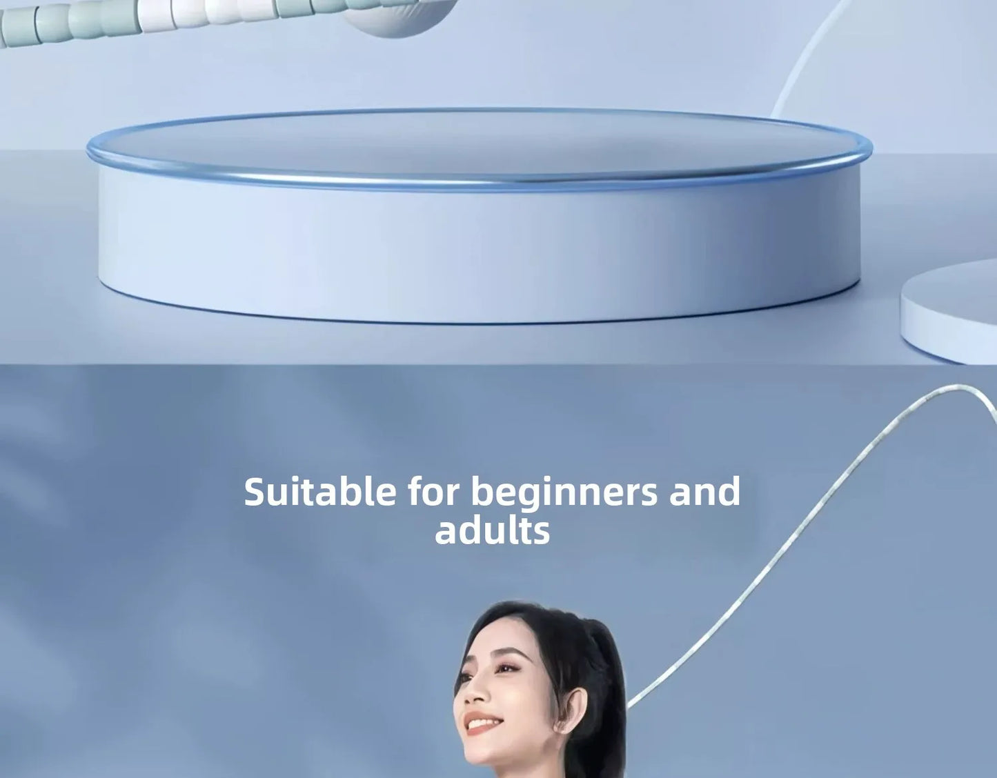 Smart Counting Bamboo Node Jump Rope for Children Middle School Students Special Training for College Entrance Examination Co...