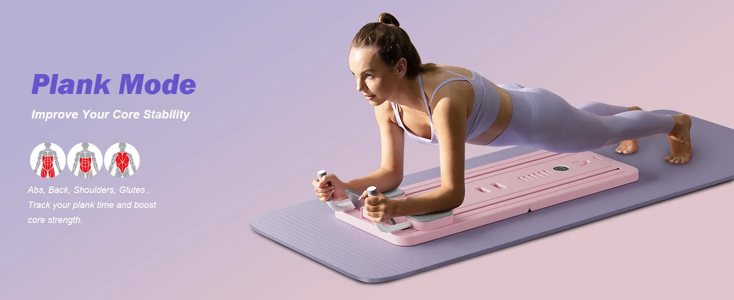 Multifunctional Abdominal Board fitness board Push up Board automatic rebound abdominal muscle curling, home fitness equipment