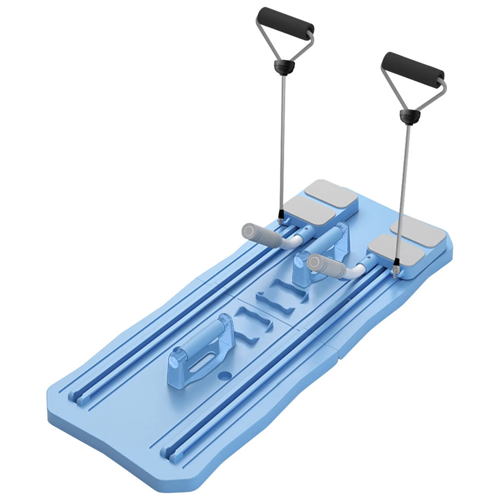 Abdominal Exercise Board Fitness Board Non Slip Push Up Pilates Reformer Set  Foldable Workout Board for Rebound Leg & Arm Toner