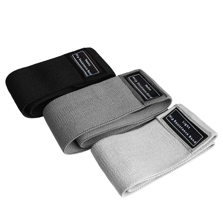1pc/1 Set Fabric Resistance Hip Bands Glute Thigh Workout Circle for Squats Yoga Stretching Fitness Loops Gym Equipment
