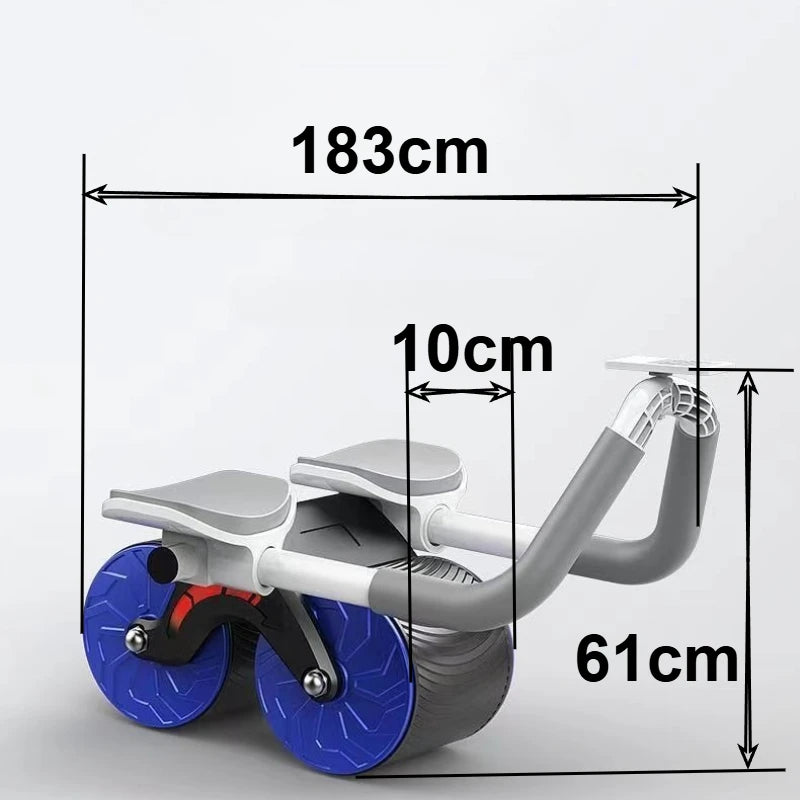 Elbow Support Ab Roller – Automatic Rebound Core Trainer