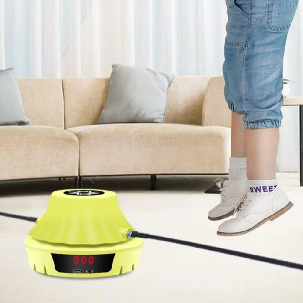 Remote Control Smart Skipping Machine Adjustable Speed LED Display Electric Jump Rope Automatic Counting Dense Structure