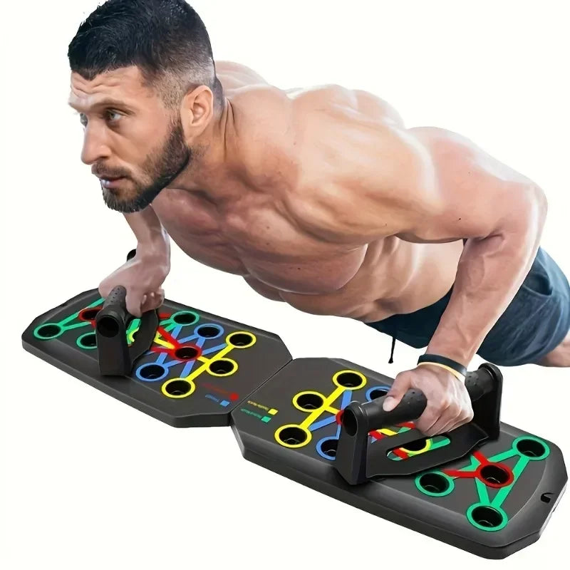 Multifunctional Push-Up Board - Ergonomic, Non-Electric PP,Comfortable, Ideal for Fitness Enthusiasts, Home or Gym Exercise