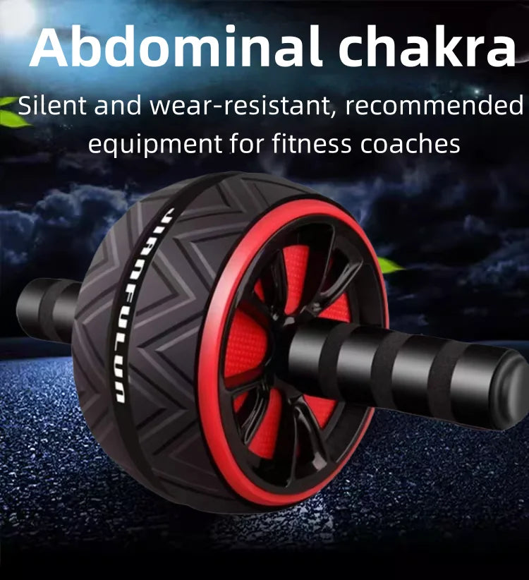 Silent Ab Roller Quiet Core & Abdominal Workout Wheel