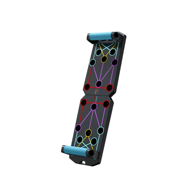 Foldable Push Up Board with Adjustable Positions for Home Gym