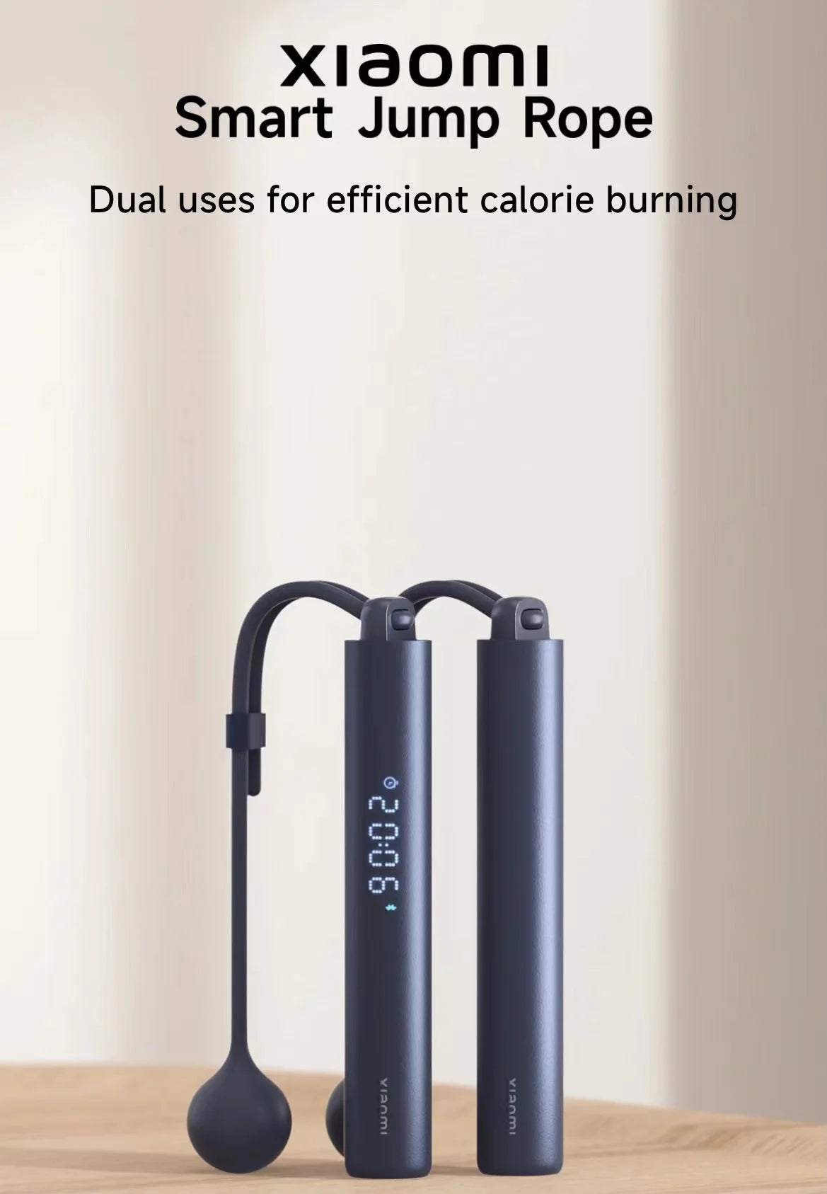 Mijia Smart Skipping Jump Rope XMSR-P803 Counter With Fit App Adjustable Calorie Calculation Sport Fitness Professional