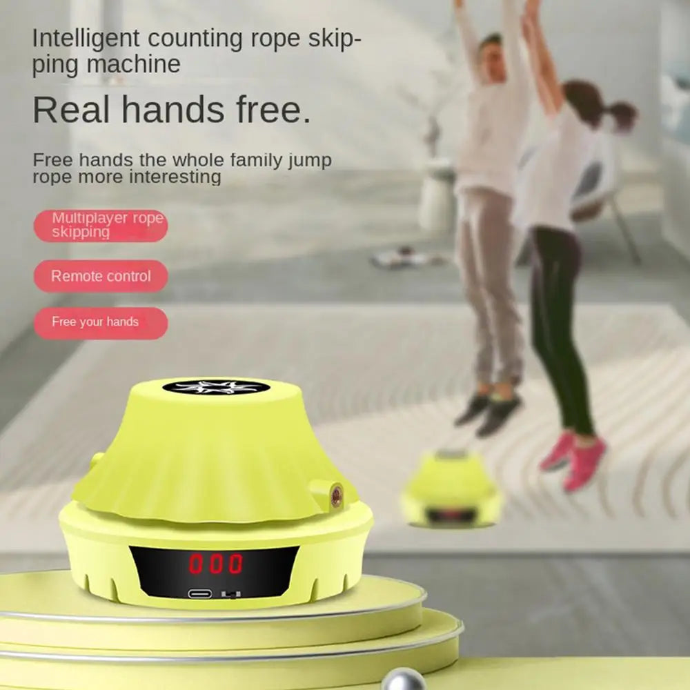 Automatic Jump Rope Machine – Portable Smart Skipping Trainer for Home Fitness