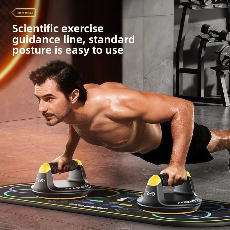 Push up training board multifunctional assistive grip flat support technology stand Push-Ups Stands Portable Fitness Equipment