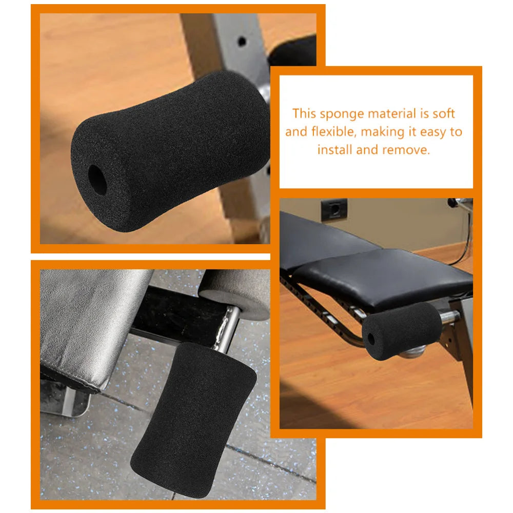 4-Piece Foam Roller Pads – Gym Bench & Equipment Replacement