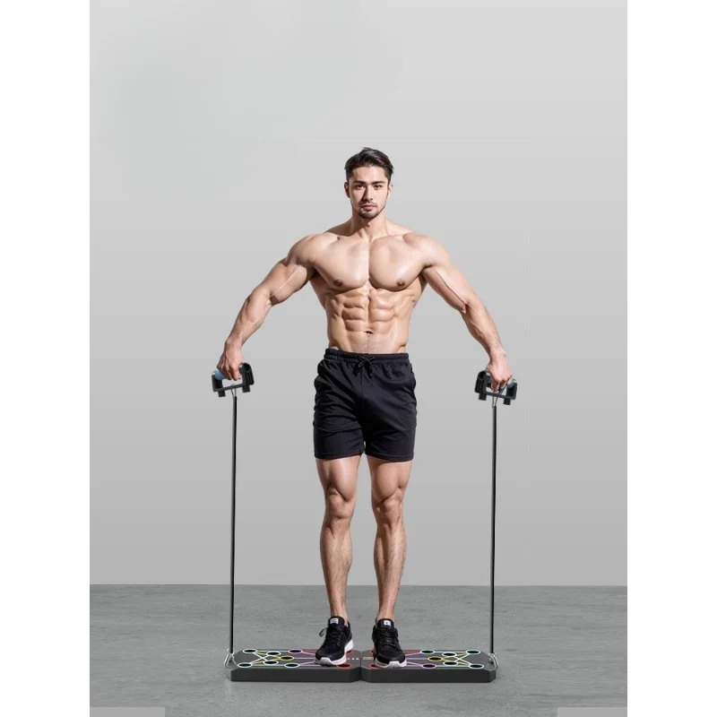 Foldable Push Up Board with Adjustable Positions for Home Gym