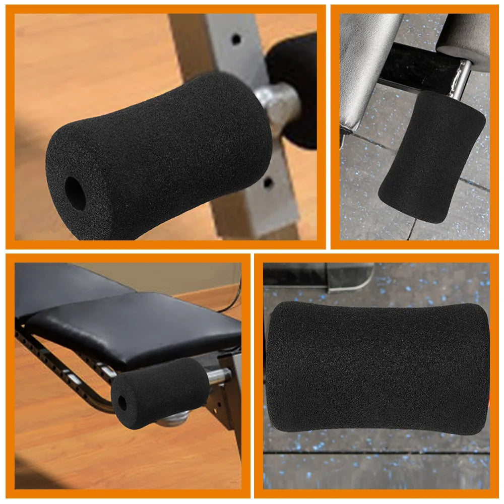 4-Piece Foam Roller Pads – Gym Bench & Equipment Replacement