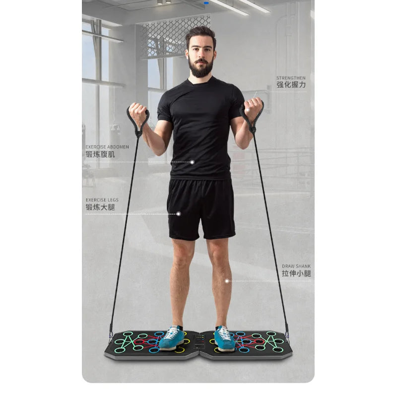 Solid Push Up Board Home Workout Equipment Multi-Functional  Floor Chest Muscle Exercise Professional Equipme