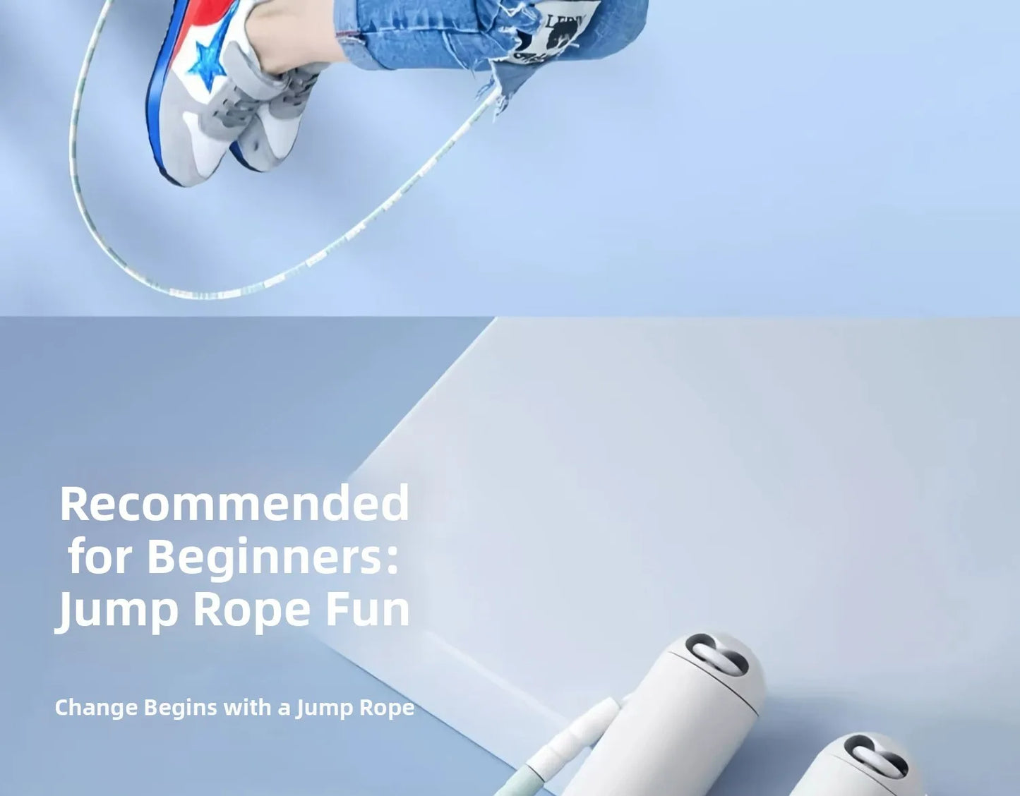 Smart Counting Bamboo Node Jump Rope for Children Middle School Students Special Training for College Entrance Examination Co...
