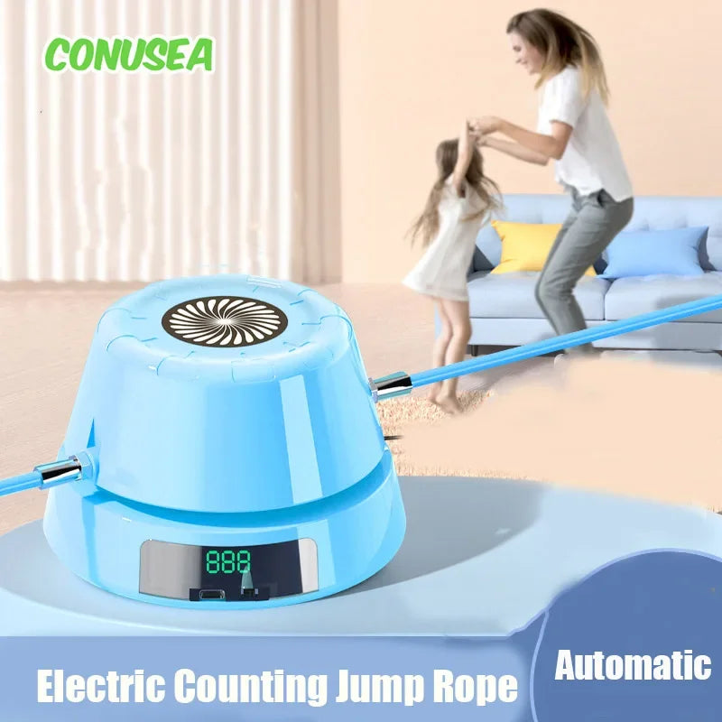Automatic Jump Rope Machine with Remote Control & Digital Counter