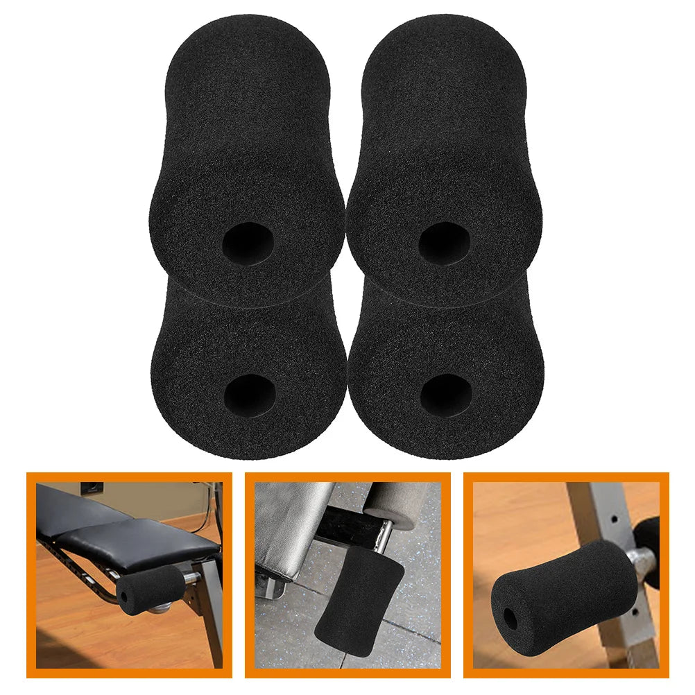 4-Piece Foam Roller Pads – Gym Bench & Equipment Replacement