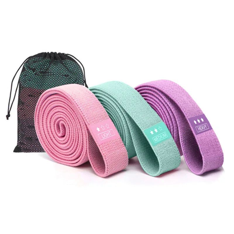 Premium Fabric Resistance Bands | Non-Slip Booty Bands for Glute, Pilates & Home Workouts