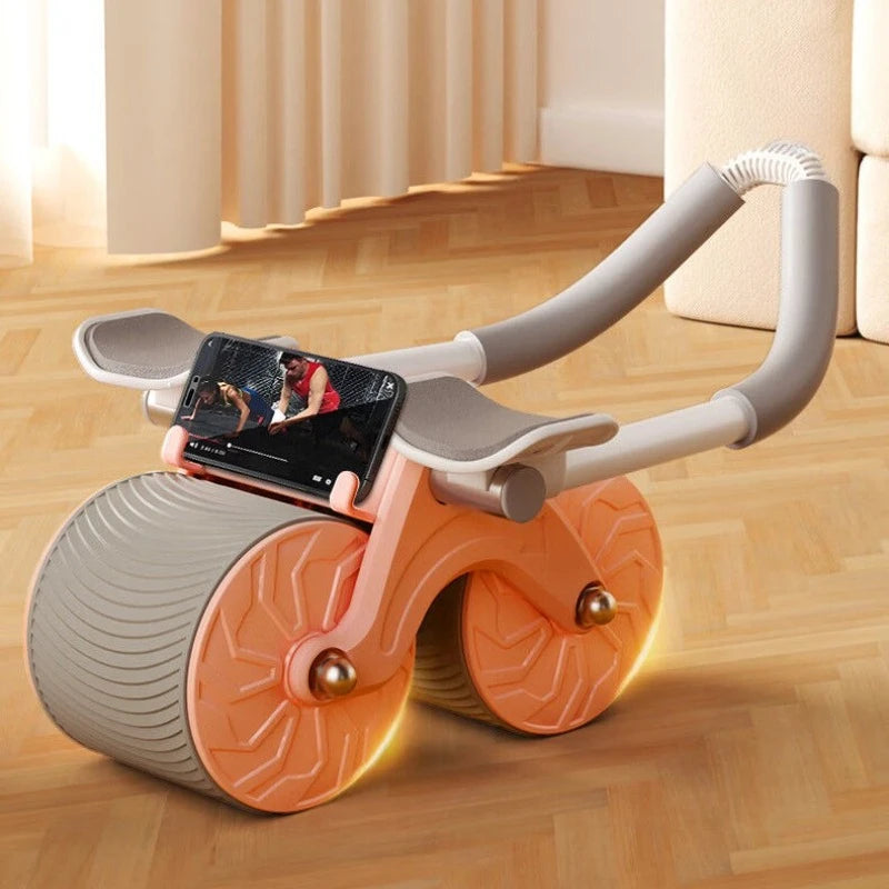 Elbow Support Ab Roller – Automatic Rebound Core Trainer