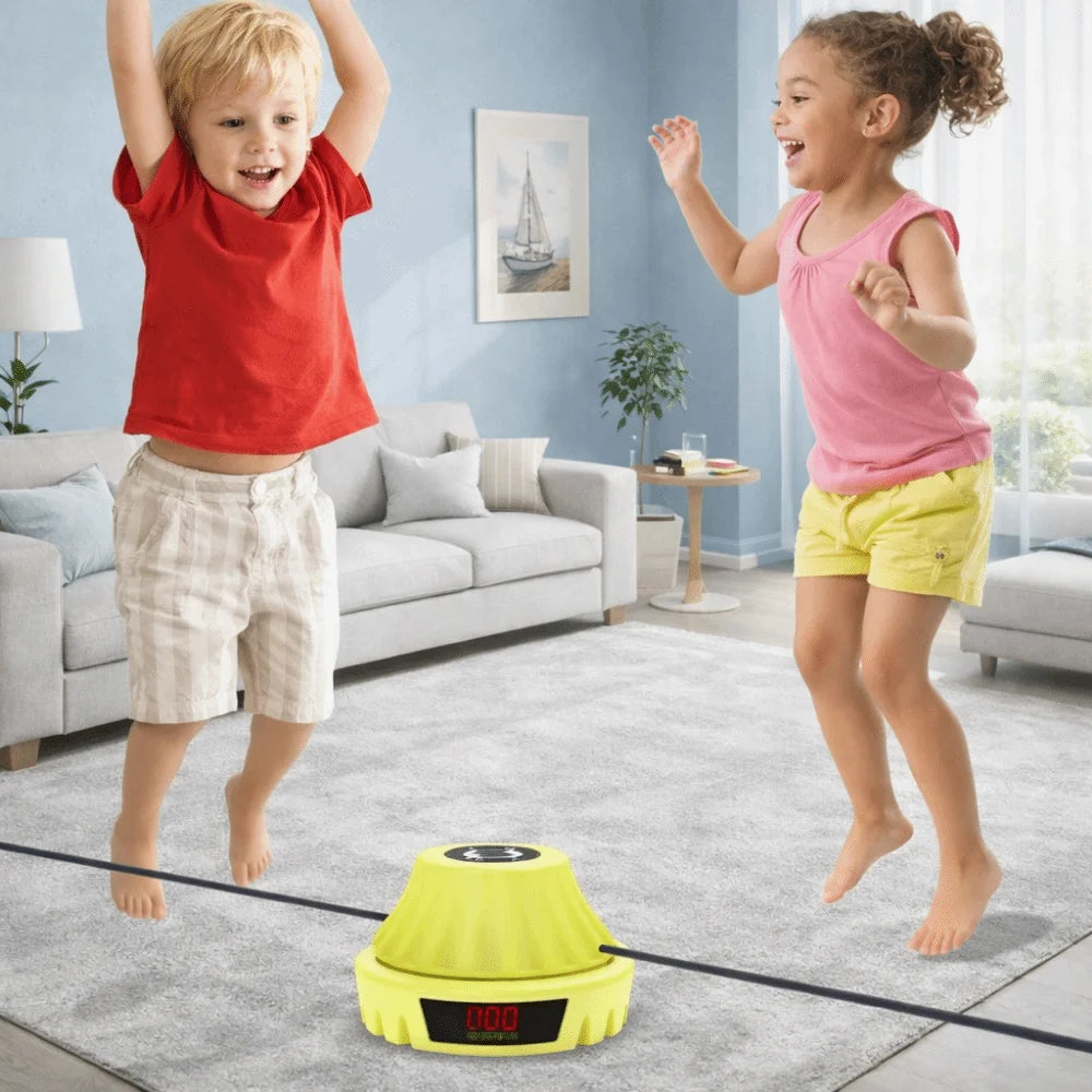 Remote Control Smart Skipping Machine Adjustable Speed LED Display Electric Jump Rope Automatic Counting Dense Structure