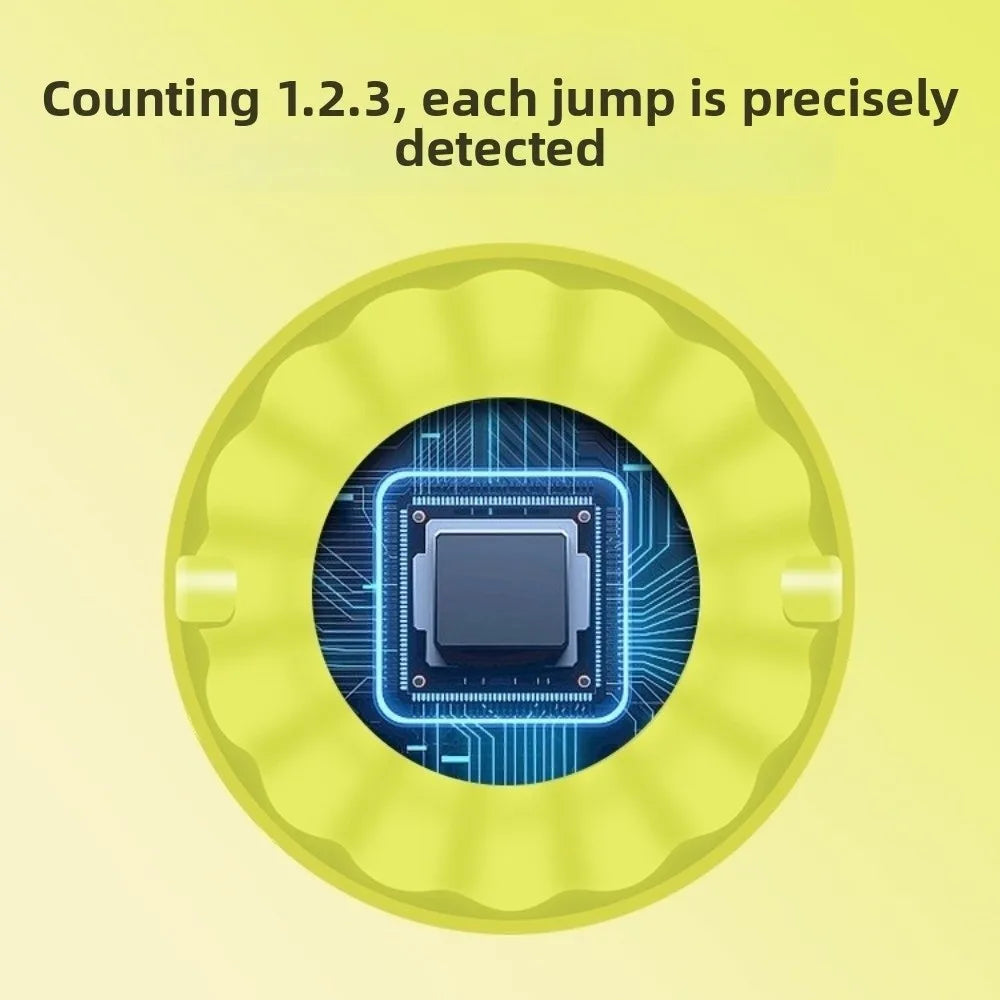 Remote Control Smart Skipping Machine Adjustable Speed LED Display Electric Jump Rope Automatic Counting Dense Structure
