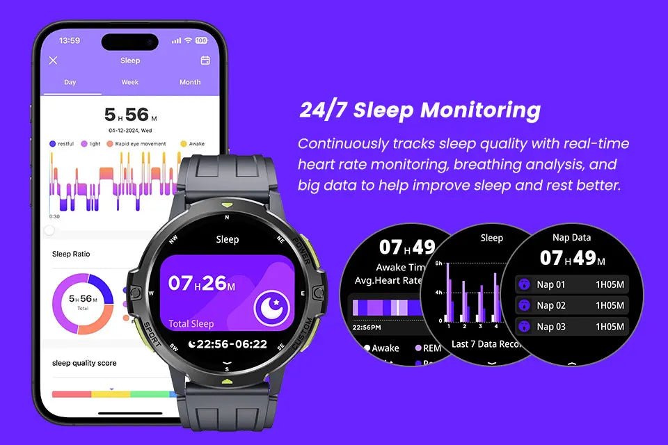 LEADOYS C31 Men's GPS Smartwatch Reloj Inteligente Para Hombre Outdoor Fitness Swimming Running Jumping Rope Smart Wrist Watch