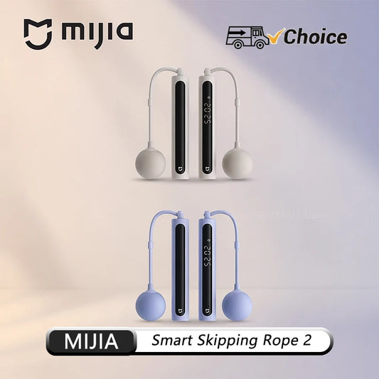 Original Mijia Smart Skipping Jump Rope 2 Digital Counter Adjustable Calorie Calculation Sport Fitness Exercise Lose Weight CN