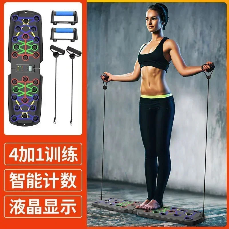 push-up training board Fitness equipment Men's chest and abdominal muscle training equipment Arm strength t