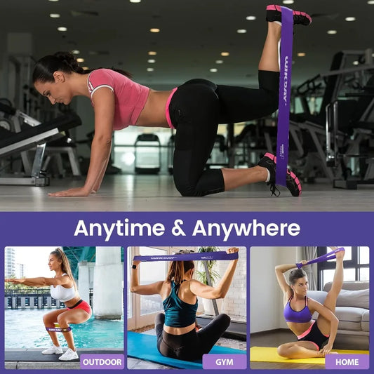 Resistance Bands for Working Out | 5-Piece Exercise Loop Bands Set for Strength Training, Yoga & CrossFit