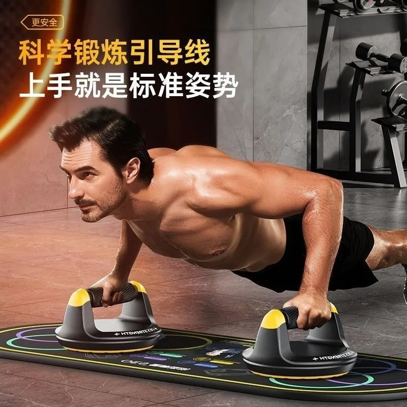 Push up training board multifunctional assistive grip flat support technology stand Push-Ups Stands Portable Fitness Equipment