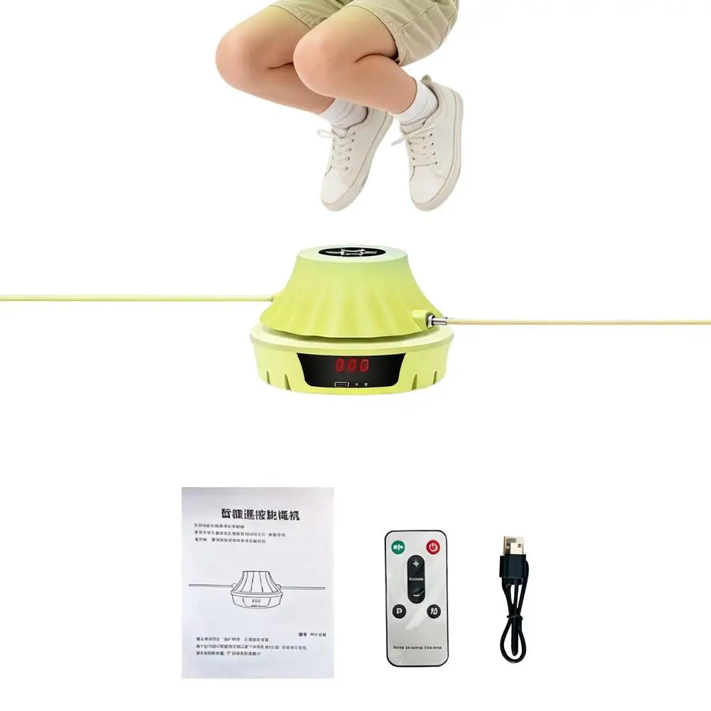 Automatic Jump Rope Machine – Portable Smart Skipping Trainer for Home Fitness