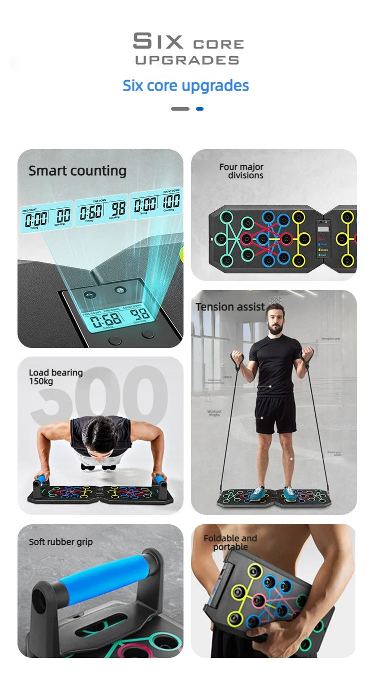 Solid Push Up Board Home Workout Equipment Multi-Functional  Floor Chest Muscle Exercise Professional Equipme