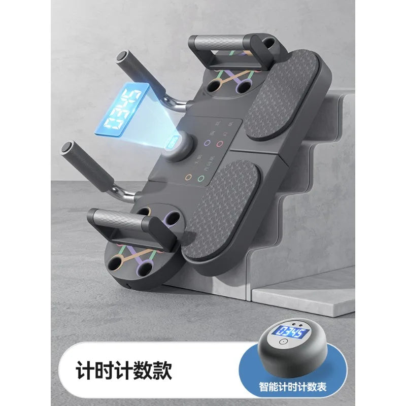 Portable Push Up Stand Board Plank Assist Tool Home Gym Exercise Chest Abdominal Muscle Trainer