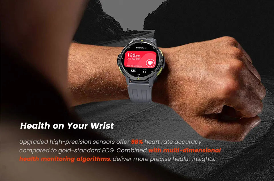 LEADOYS C31 Men's GPS Smartwatch Reloj Inteligente Para Hombre Outdoor Fitness Swimming Running Jumping Rope Smart Wrist Watch