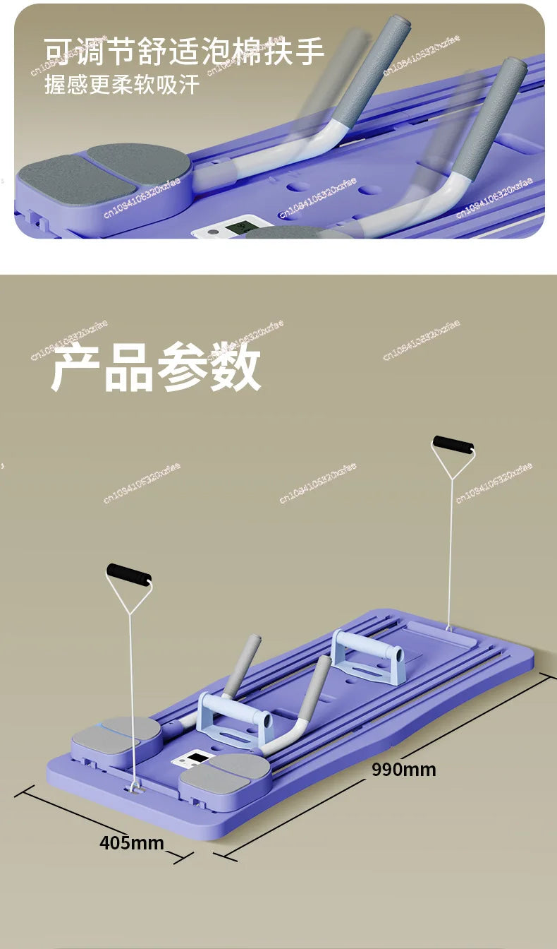 Multifunctional Foldable Fitness Board for Home Workouts