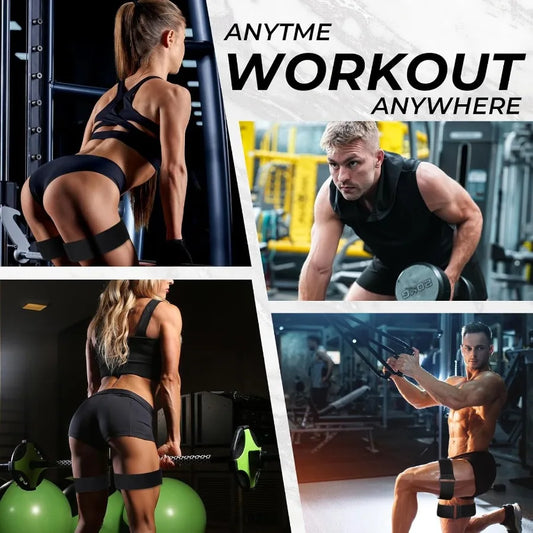 Blood Flow Restriction (BFR) Bands | Adjustable Occlusion Bands for Glute & Leg Training