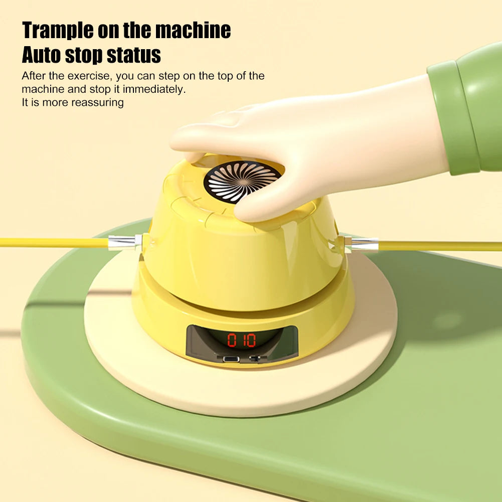 Automatic Jump Rope Machine with Remote Control & Digital Counter