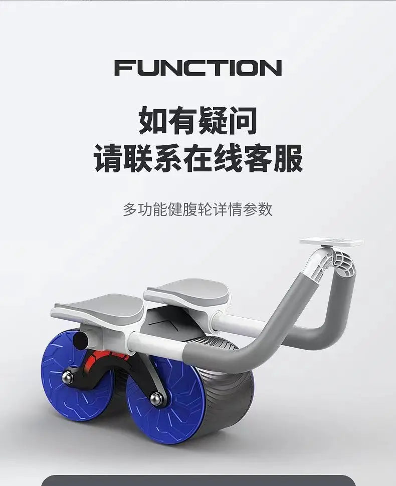 Elbow Support Ab Roller – Automatic Rebound Core Trainer