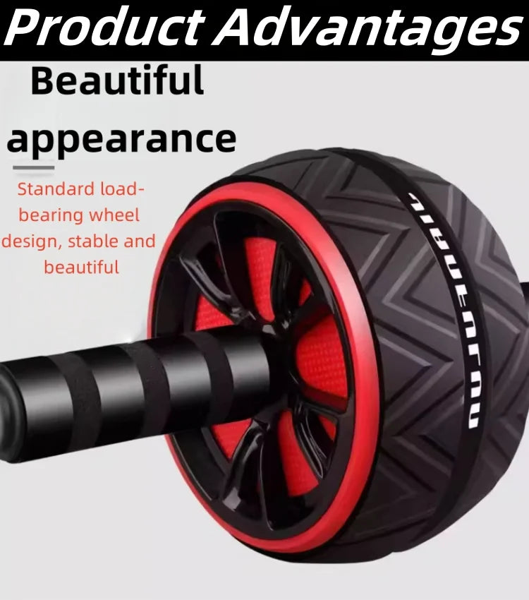 Silent Ab Roller Quiet Core & Abdominal Workout Wheel
